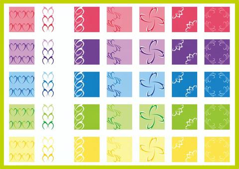 Illustration, pattern, swatch, background, 