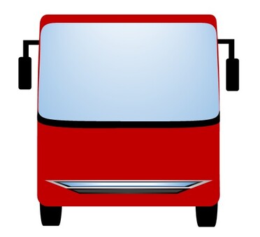Illustration, bus, tourist bus, large bus, 