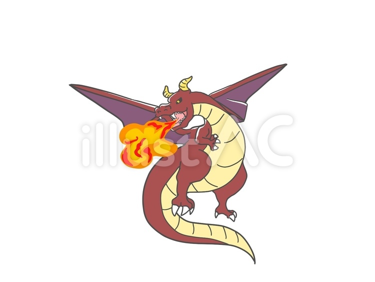 ドラゴンイラスト - No: 23018564｜無料イラスト・フリー素材なら