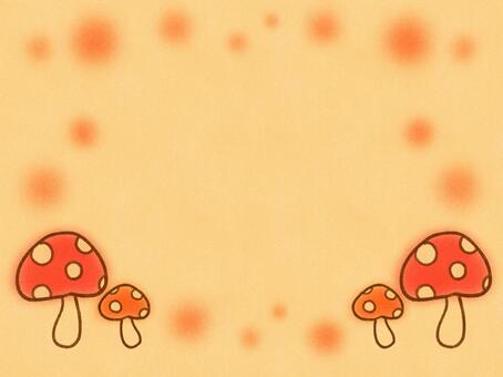 Mushroom background, , JPG