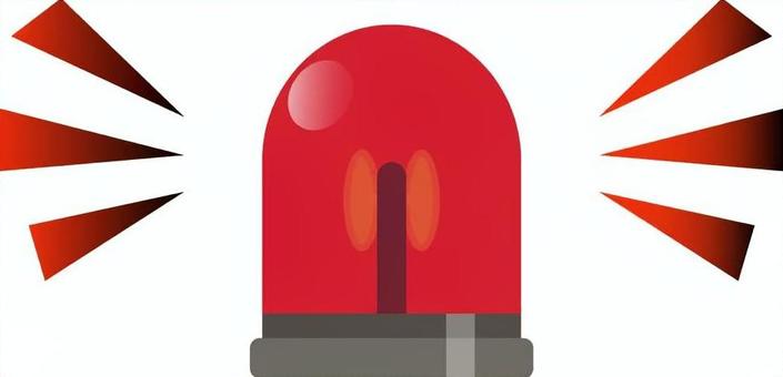 パトランプ3 パトランプ,アイコン,回転,サイレン,お知らせ,シンプル,緊急,ランプ,回転灯,赤色灯のイラスト素材