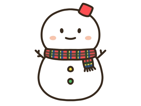 雪だるま 雪だるま,雪,雪遊びのイラスト素材