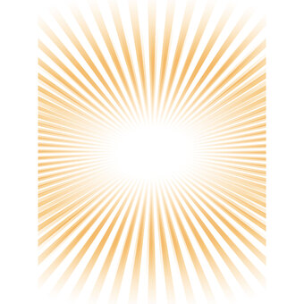 激しくスパークする橙色の集中線背景 背景,集中線,太陽,オレンジ,爆発,日の出,光,放射線,夏,暑いのイラスト素材