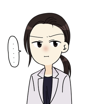 言いたいことを我慢してる女性 人物,我慢,無言,吹き出し,スーツ,萌え系,黙る,閉ざす,可愛い,女性のイラスト素材