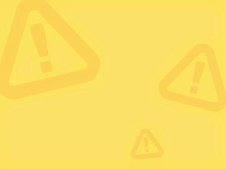 ワーニングマークが浮かぶ背景（黄2） 注意,背景,壁紙,ワーニング,マーク,黄色,タイトル,メッセージ,コピースペース,空白のイラスト素材