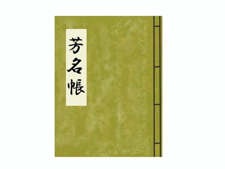 芳名帳 芳名帳,ゲストブック,記帳,受付,御芳名,名前,来場者,出席,結婚式,葬儀のイラスト素材