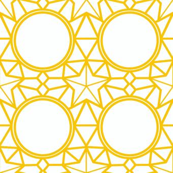 シームレスなモザイク　金の線画　ｐ 金,ゴールド,黄色,金色,モザイク,線画,線,バックグラウンド,テクスチャー,シームレスのイラスト素材