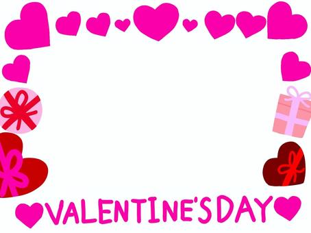 バレンタインデーフレーム