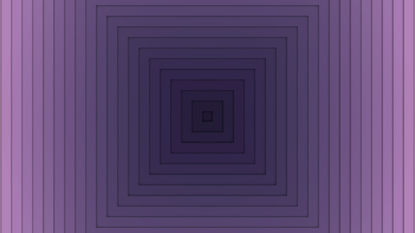 入れ子構造の四角形（紫） 四角形,立体感,奥行き,段差,入れ子,パターン,壁紙,背景,シームレス,幾何学模様のイラスト素材