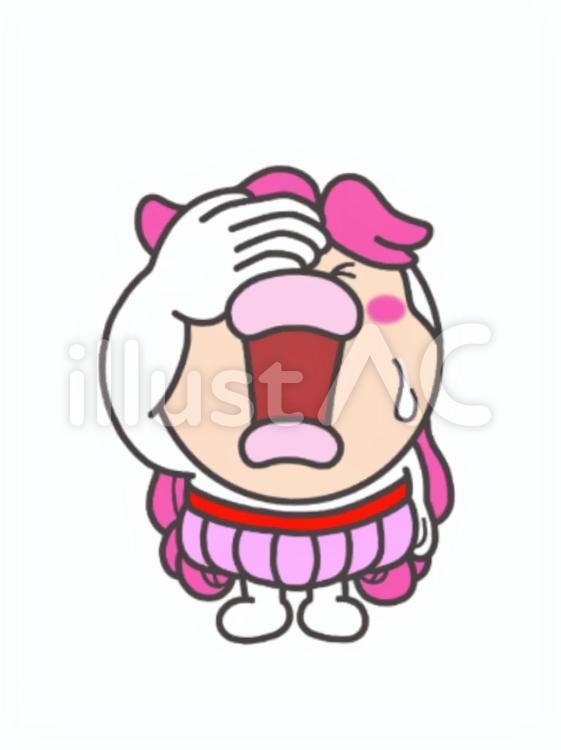 失敗した女の子‼️ 人間,女子,女の子のイラスト素材