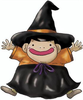 Illustration, witch, magician, costume, 