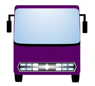 Illustration, bus, tourist bus, large bus, 