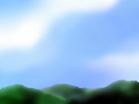 山のイラスト