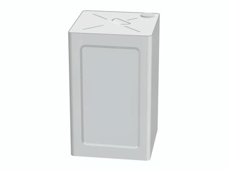 一斗缶 一斗缶,缶,ブリキ,スチール,鉄,金属,容器,18リットル,荷姿のイラスト素材