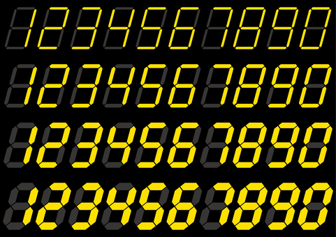 デジタル数字k 数字,デジタル,デジタル数字,フォント,電卓,計算機,シンプル,ビジネス,デザイン,グラフィックのイラスト素材