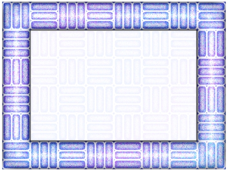 三崩し模様のフレ−ム 三崩し模様,フレ−ム,ポストカード,メッセージカード,柄,パターン,和風,和柄,縁起,めでたいのイラスト素材