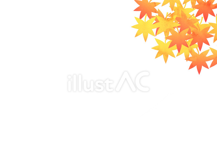 紅葉のフレーム 紅葉,秋,フレームのイラスト素材