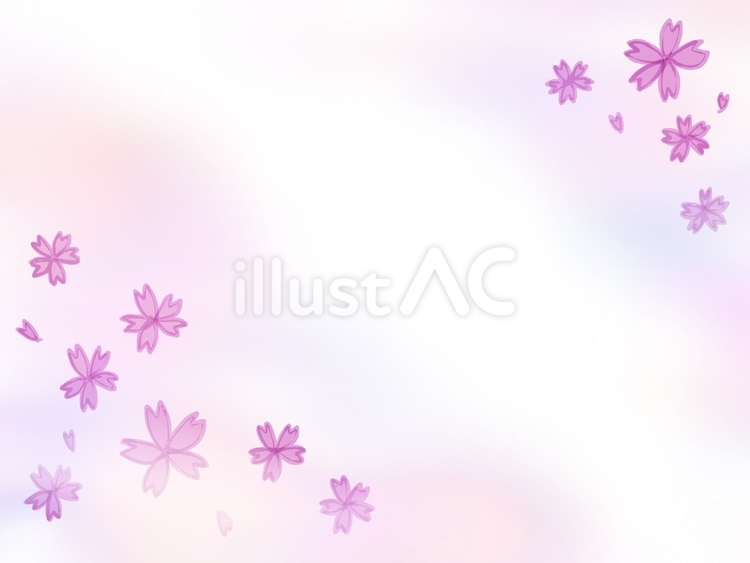 桜 サクラ,春,ピンクのイラスト素材