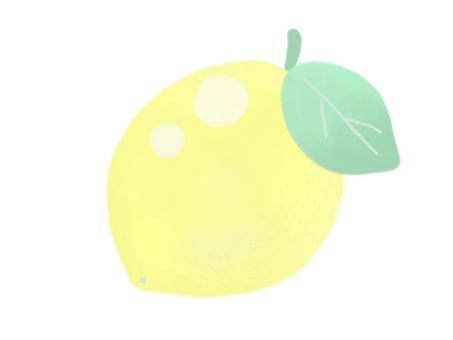 Illustration, lemon, fruit, fruits, 