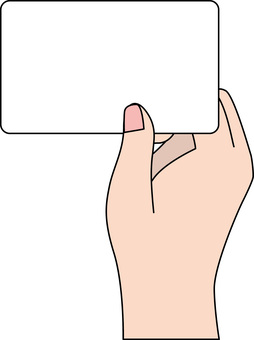 カード持つ カード,持つ,証明書,ポイント,クレジット,シンプル,手のイラスト素材