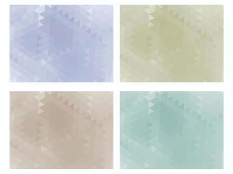 幾何学模様の壁紙４色セット-3 幾何学,背景,壁紙,モザイク,グラデーション,幾何学模様,テクスチャ,パターン,柄,バックグラウンドのイラスト素材