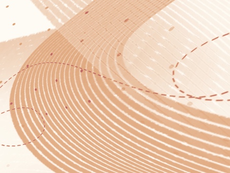 流線のリズム-ブラウン02 ブラウン,ベージュ,流線,抽象,背景,曲線,グラデーション,光,明るい,柔らかいのイラスト素材