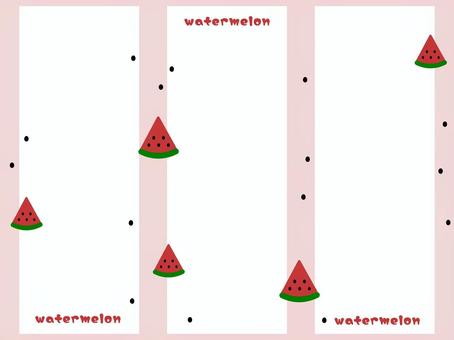 Illustration, watermelon, summer, fruit, 