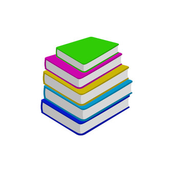 積みあがった本 本,山積み,引っ越し,積む,書籍,シンプル,複数,勉強,学習,秋のイラスト素材