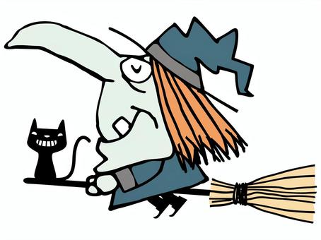 witch witch ハロウィン,halloween,witchのイラスト素材