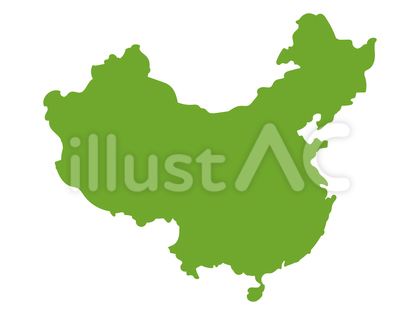 ゆるい中国のマップ(台湾無し)