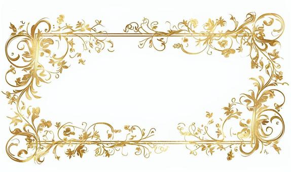 Illustration, telaio, cornice decorativa, petalo, 