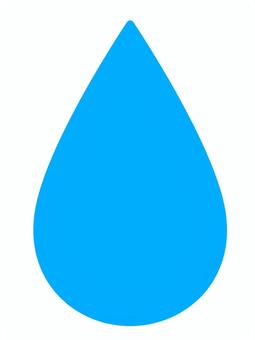 水・水滴 水,水滴,雨粒,粒,アイコン,雫,h2o,水分,汗,一滴のイラスト素材
