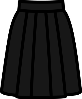 黒の剣道袴です。 剣道,袴,シンプル,武道,防具,日本,文化,和服,道着,黒のイラスト素材