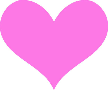 Simple heart_pink, JPG, PNG and AI Simple heart_pink, , JPG, PNG and AI