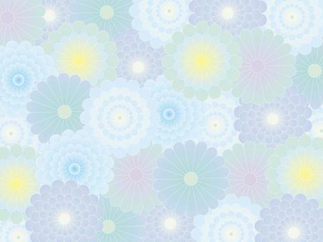 ポップな和背景08 和柄,和,背景,壁紙,花,和風,花柄,年賀状,模様,素材のイラスト素材