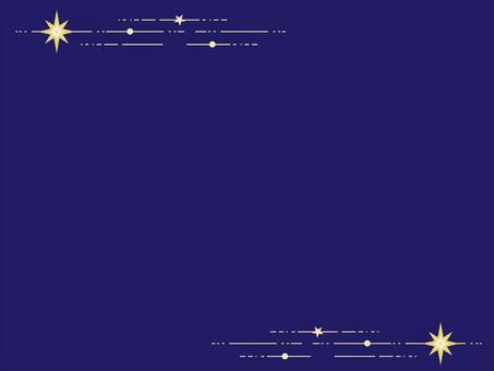 星フレーム 星,夜,星占い,宇宙,シンプル,フレームのイラスト素材