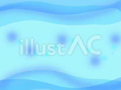 水色のイラスト