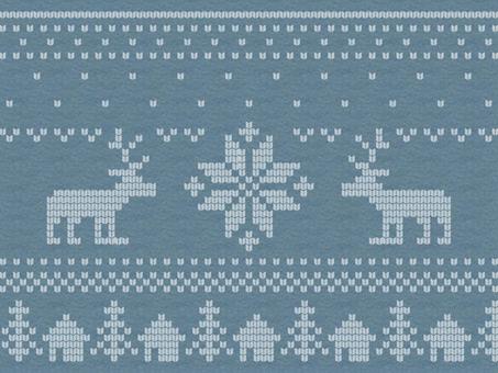 ニットテクスチャ、北欧柄の背景素材、青 ニットテクスチャ、北欧柄の背景素材、青 冬,背景,ニット,テクスチャ,パターン,12月,クリスマス,モミの木,トナカイ,木のイラスト素材