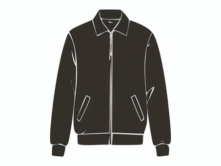 シルエット【服】4 服,ジャンパー,衣服,洋服,アパレル,ファッション,素材,シルエット,かげ,影絵のイラスト素材