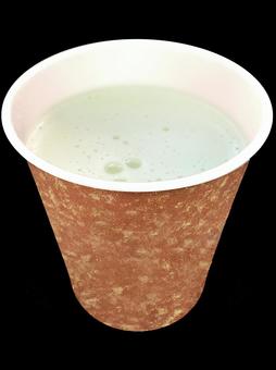 ピスタチオラテドリンク紙コップ持ち帰り ドリンク,ホット,紙コップ,カフェ,メニュー,テイクアウト,飲み物,8オンス,ピスタチオラテ,緑のイラスト素材