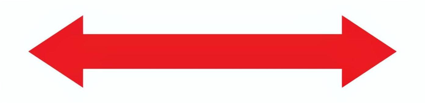 赤い両矢印 両矢印,赤,矢印,両方,シンプル,単体,アイコン,シルエット,幅,間隔のイラスト素材