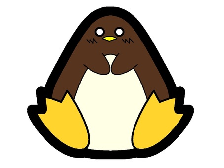 Brown penguins icon, , JPG and PNG