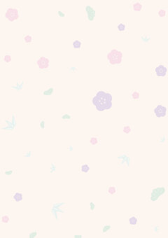 ゆめかわ松竹梅背景（イエロー） 松竹梅,背景,縦,和風,ゆめかわ,和柄,年賀状,くすみカラー,梅,竹のイラスト素材