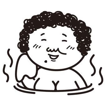 Bathing monochrome, JPG Bathing monochrome, , JPG