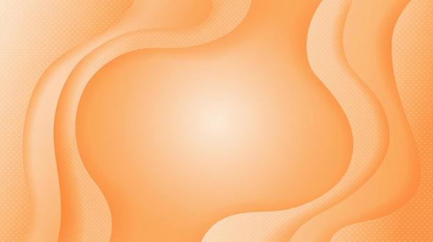 Illustration, arrière-plan cg, hd, orange, 