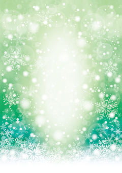 雪の結晶背景 緑縦 雪の結晶,クリスマス,雪,背景,緑,黄緑,12月,クリスマスイブ,イベント,ブルーグレーのイラスト素材