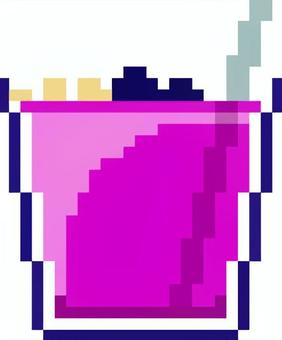 ドット絵のピタヤボウルです。 ドット絵,ピタヤボウル,シンプル,ピタヤ,ボウル,南国,トロピカル,ヘルシー,スーパーフード,朝食のイラスト素材