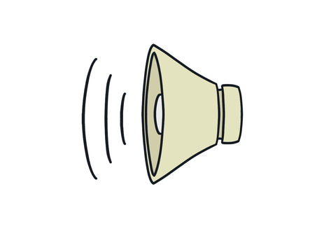 スピーカー2 スピーカー,装置,音響,on,鳴るのイラスト素材