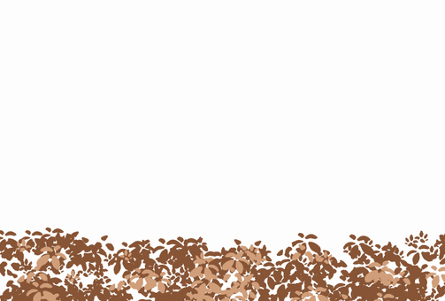 落ち葉のポストカード