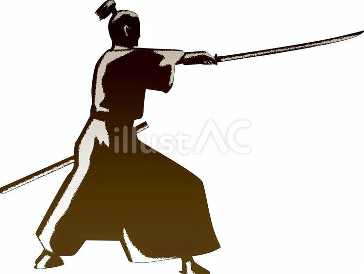 侍 武士 イラスト - No: 26354163｜無料イラスト・フリー素材なら「イラストAC」